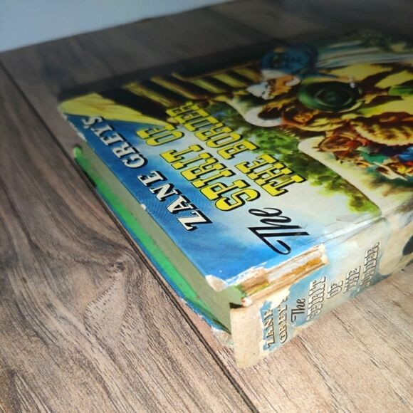 1954 Zane Grey's The Spirit Of The Border Whitman's Book - Picture 6 of 8